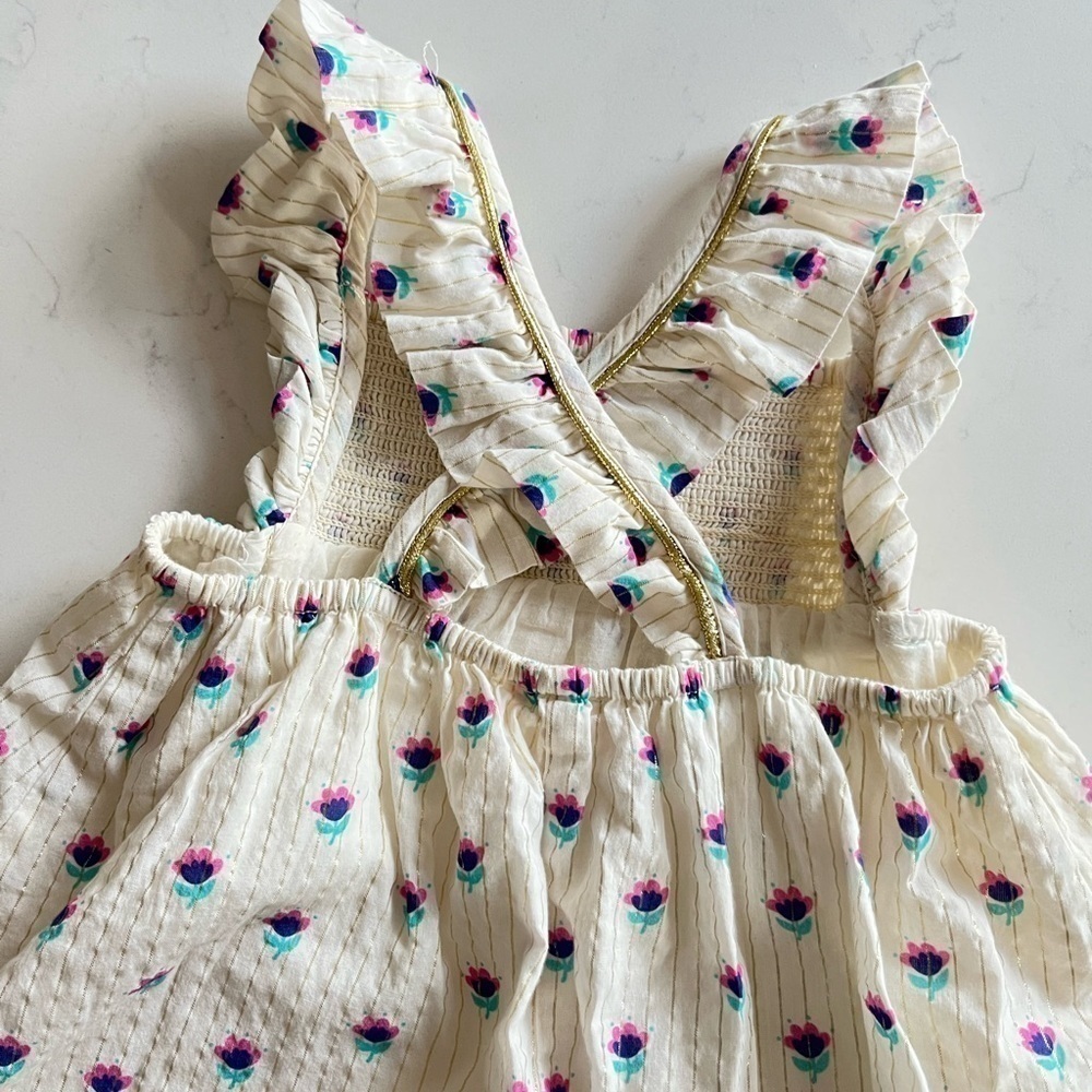 Egg Floral Ikat Coralia Dress - Picture 5 of 11